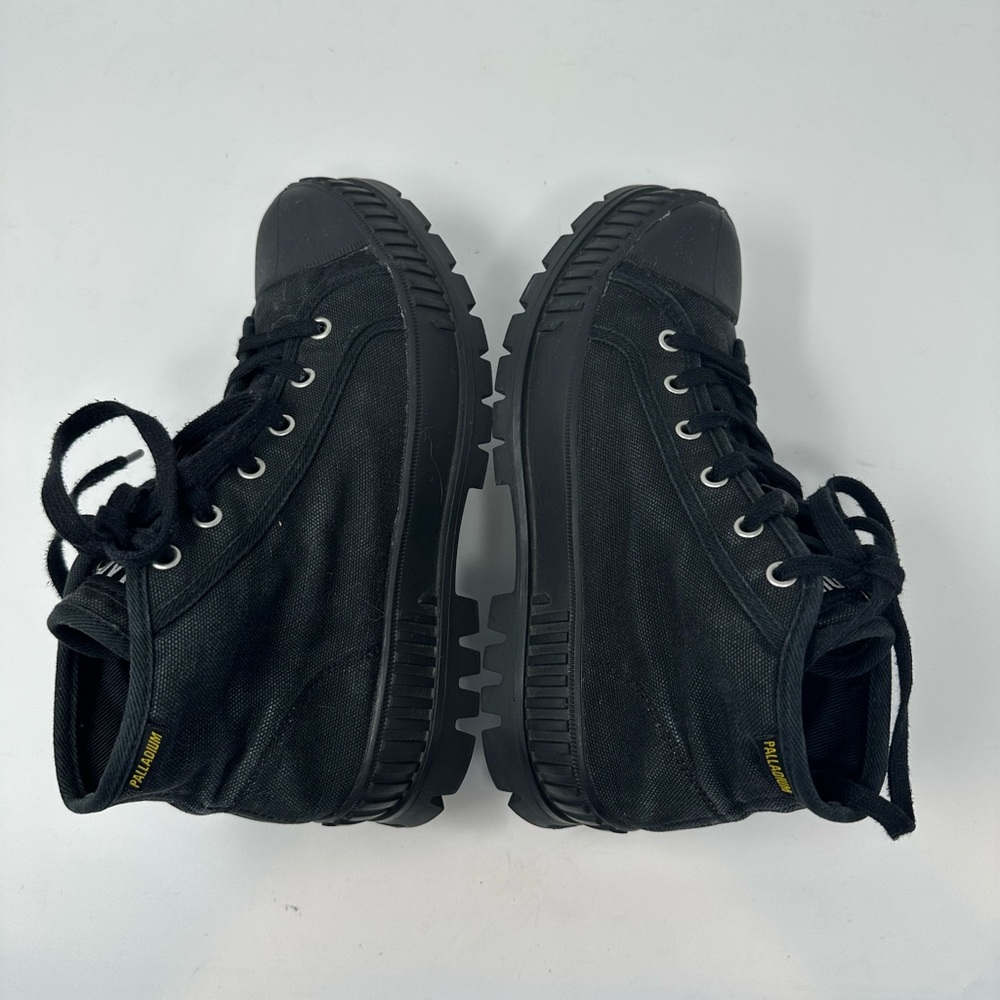 Palladium Pallashock Mid OG Black Unisex M7/W 8.5 - Picture 4 of 16